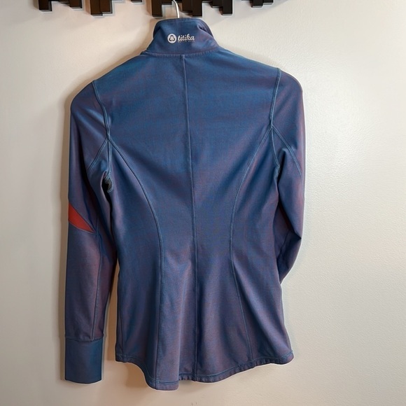 TITIKA Athletic Zip Up Iridescent Jacket Size Small - Picture 6 of 10